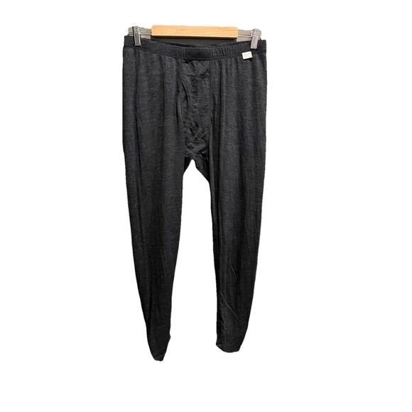 Merino Tech Lite Gray Men's Activewear Wool Baselayer Pants Size Large - Picture 1 of 4